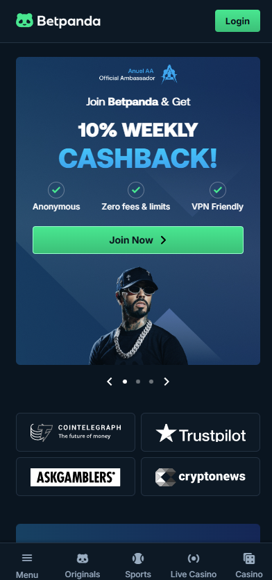 Betpanda login