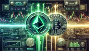 The ETH/BTC pair just climbed about 3% which means Ethereum price is starting to show signs of life against Bitcoin.