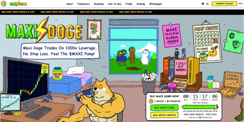 Next 100X Crypto: Will MAXI Spark the Next Meme Coin Super Cycle?