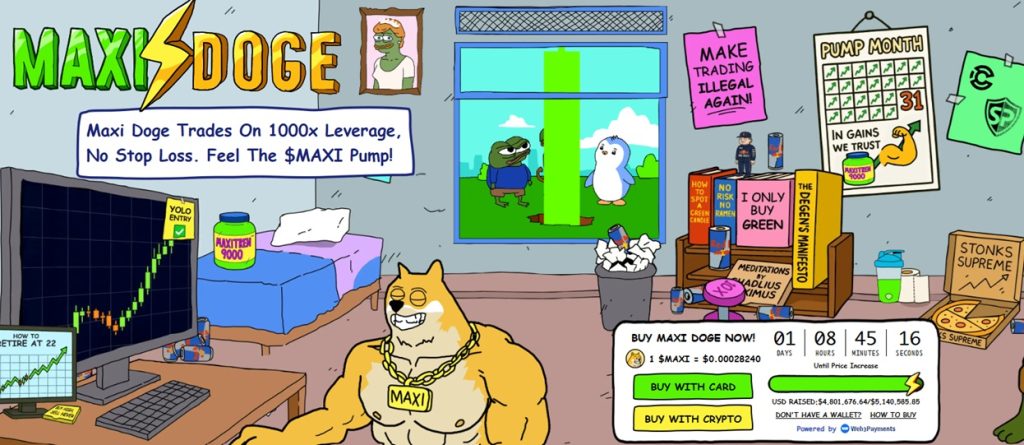 Next Crypto to Explode: MAXI Brings Assertive Edge to the Meme Coin World