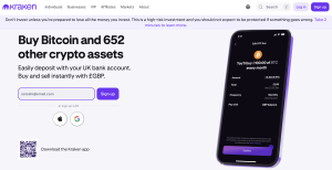 kraken homepage