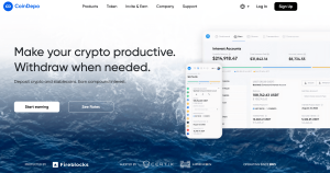 earn interest on crypto coindepo
