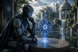 Claude AI Opus 5 predicts Cardano, highlighting strong whale accumulation during market pullbacks alongside the Van Rossem upgrade