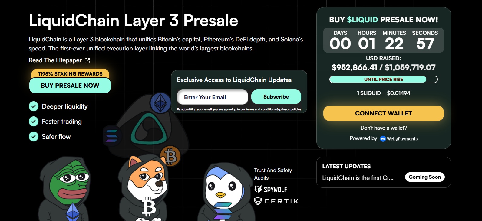 LIQUID Best Presale
