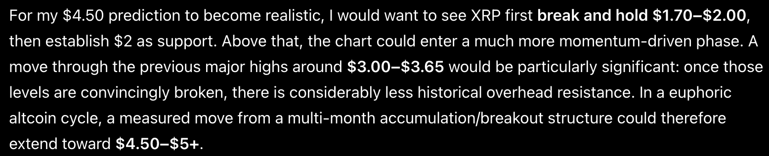 XRP price prediction: Google Gemini AI predicts that Ripple could hit $5+ by the end of 2026 if bull market conditions align