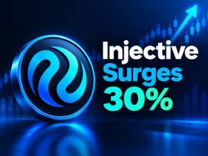 Injective crypto rallied over 30% this week on U.S. regulatory talks and governance news, with $9.80 and $10 now in focus.