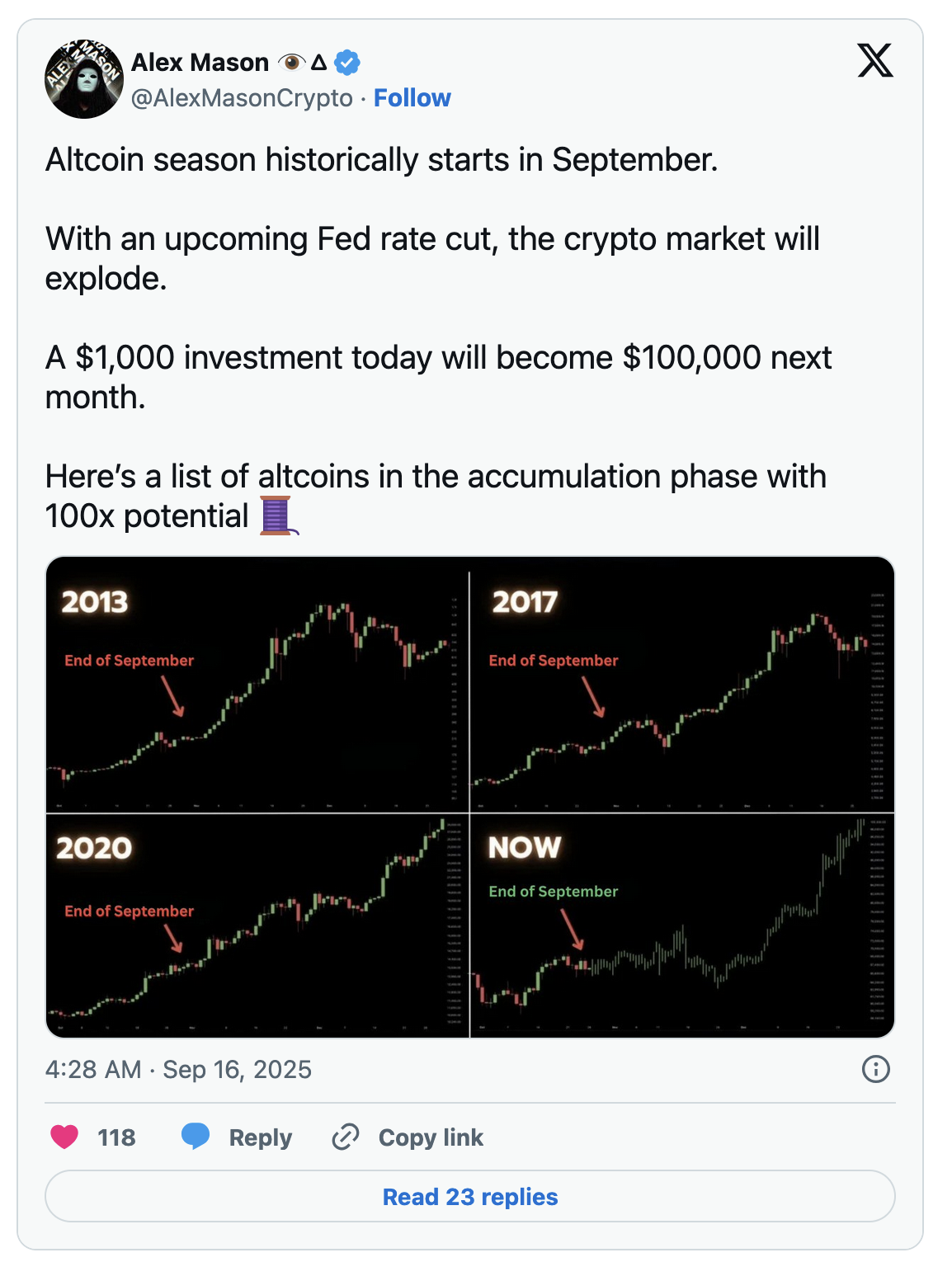 山寨币季启动：2025年前值得买入的最佳加密货币加密货币新闻
