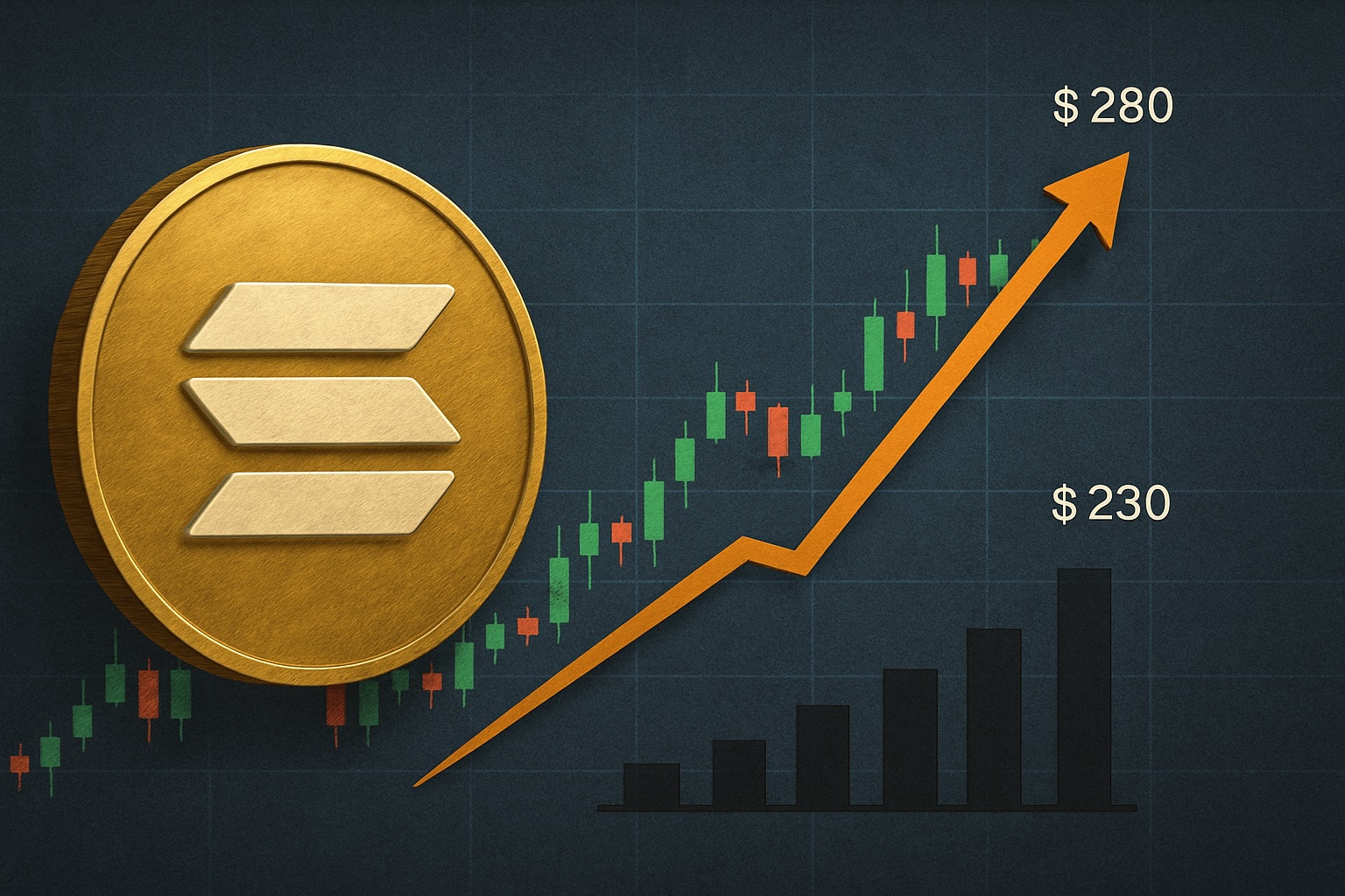 Solana价格预测：SOL重回230美元突破结构指向280美元区间