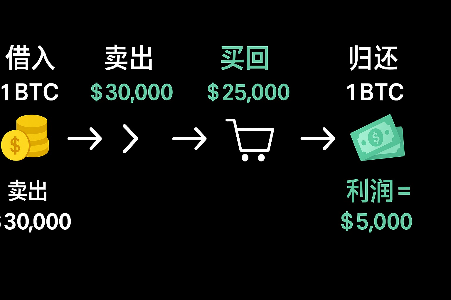如何做空加密货币？加密货币大跌市中如何赚钱