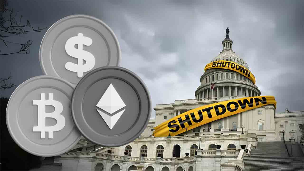 美国政府停摆持续将破最长纪录！比特币、以太坊继续下滑
