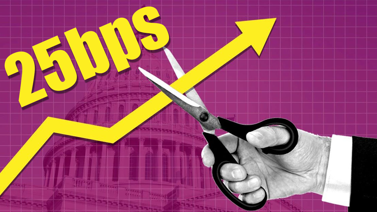 美联储FOMC会议降息25个基点！将于12月12日开始购买美国国债加密货币新闻