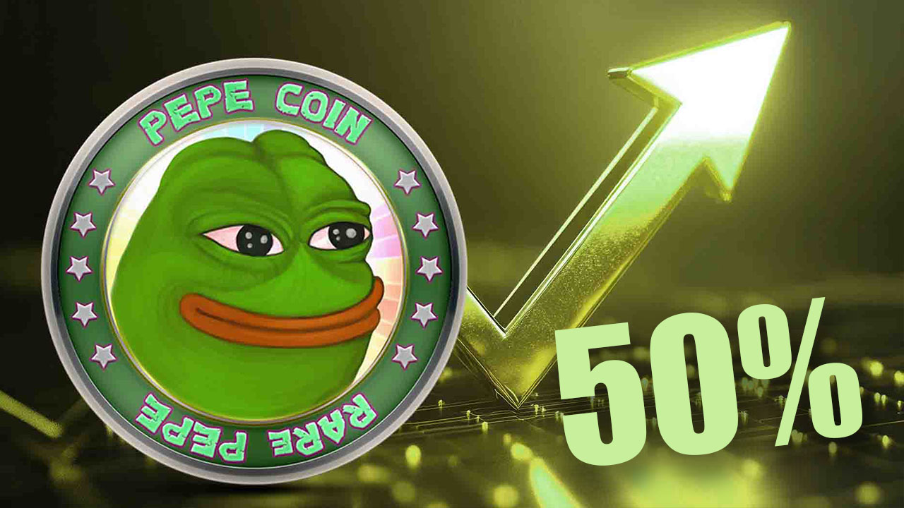 PEPE币因市场回暖下上涨14%！双底信号代表50%反弹在望？