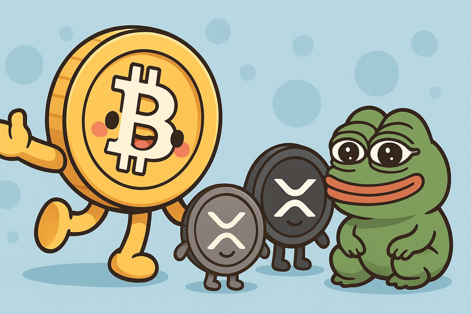 12月加密市场行情〡从XRP、Solana与Pepe的价格走势到新兴百倍币崛起！