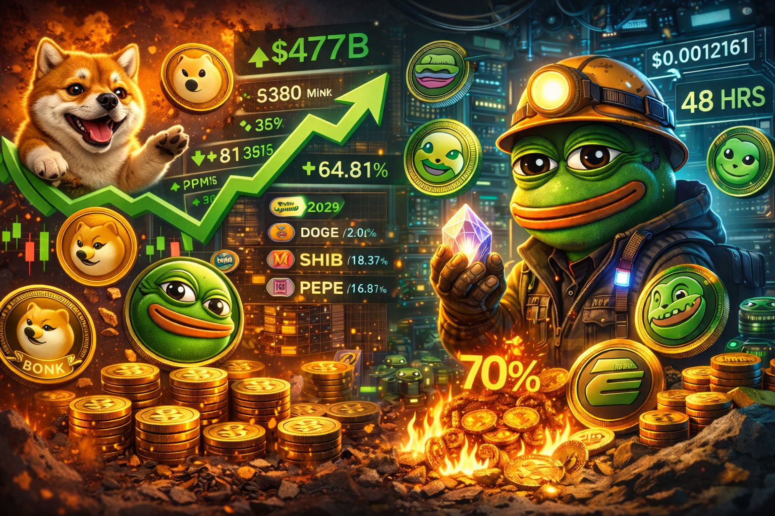 PEPE币价格预测｜市场最看好迷因币Maxi Doge